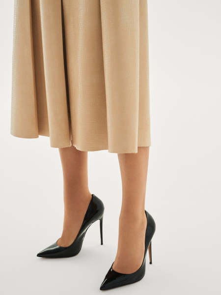 Блискучі чорні туфлі з лакованої шкіри NEW LUCIANA